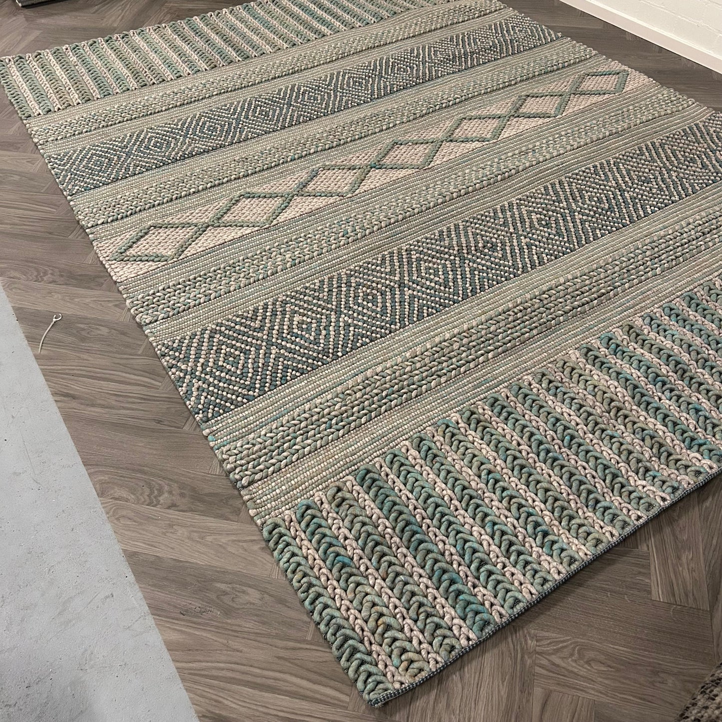 Brinker Marrakech 400 (groen) Vloerkleed - 240x340cm