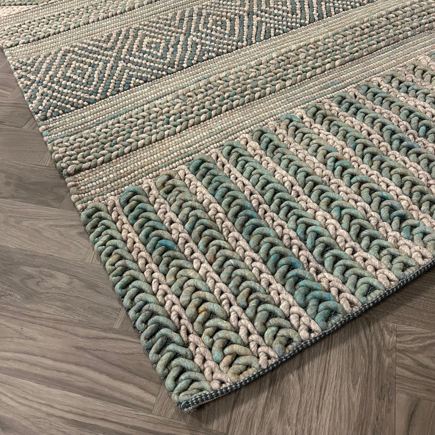 Brinker Marrakech 400 (groen) Vloerkleed - 240x340cm