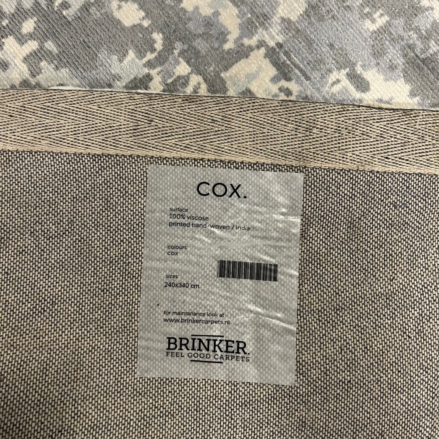 Brinker Cox Vloerkleed - 240x340cm