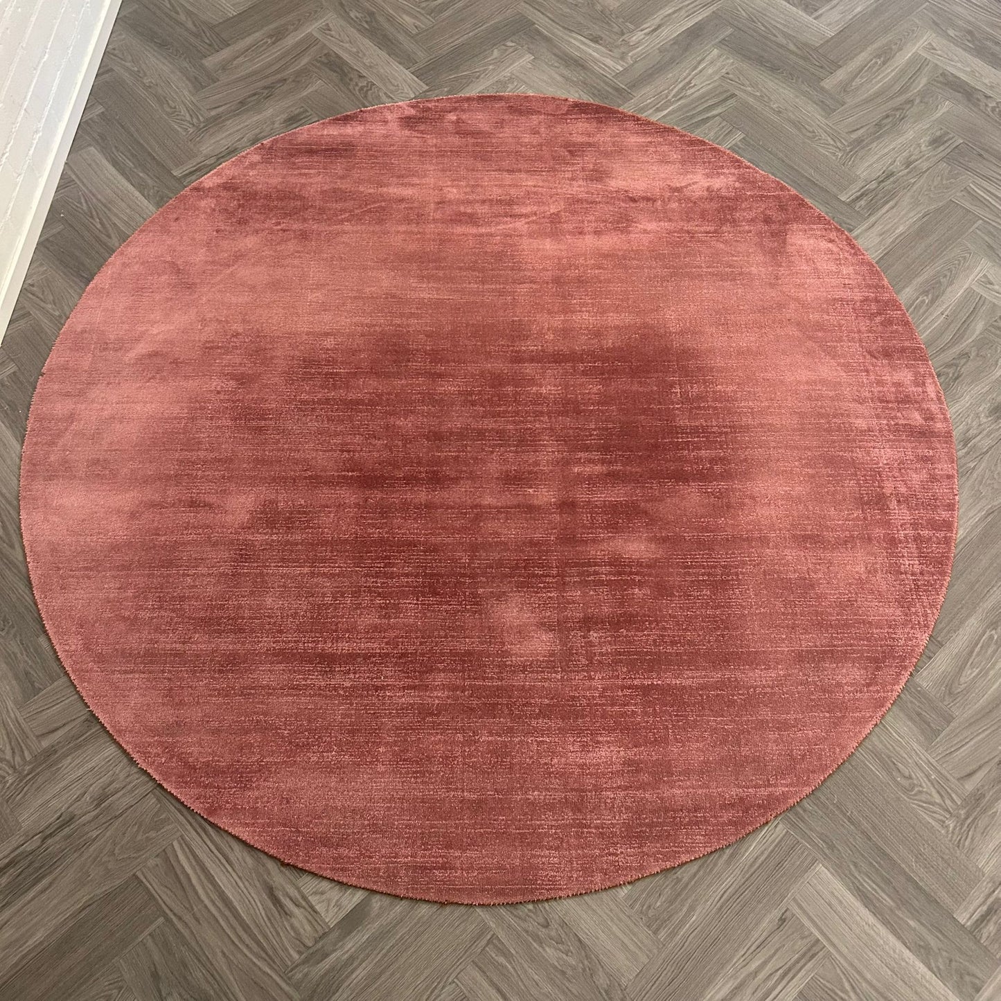 Brinker Brillante Wine Red - 240x240cm