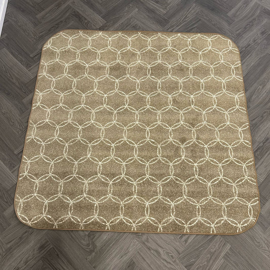 Brinker Connection Balanced Beige Vloerkleed - 195x195cm