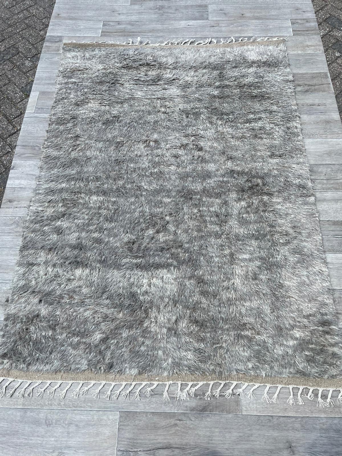 Brinker Afghano Grey Vloerkleed - 170x230cm