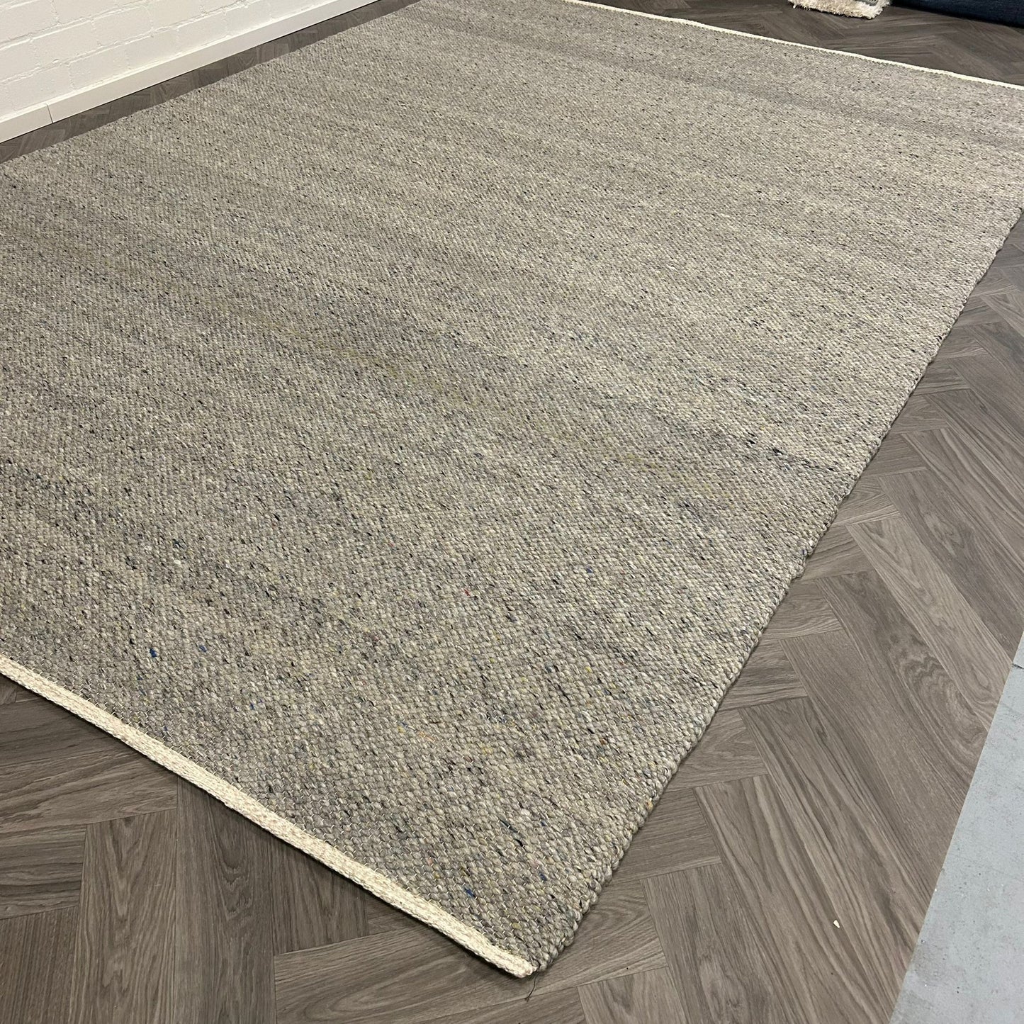 Brinker Flatweave Beige Vloerkleed - 240x340cm