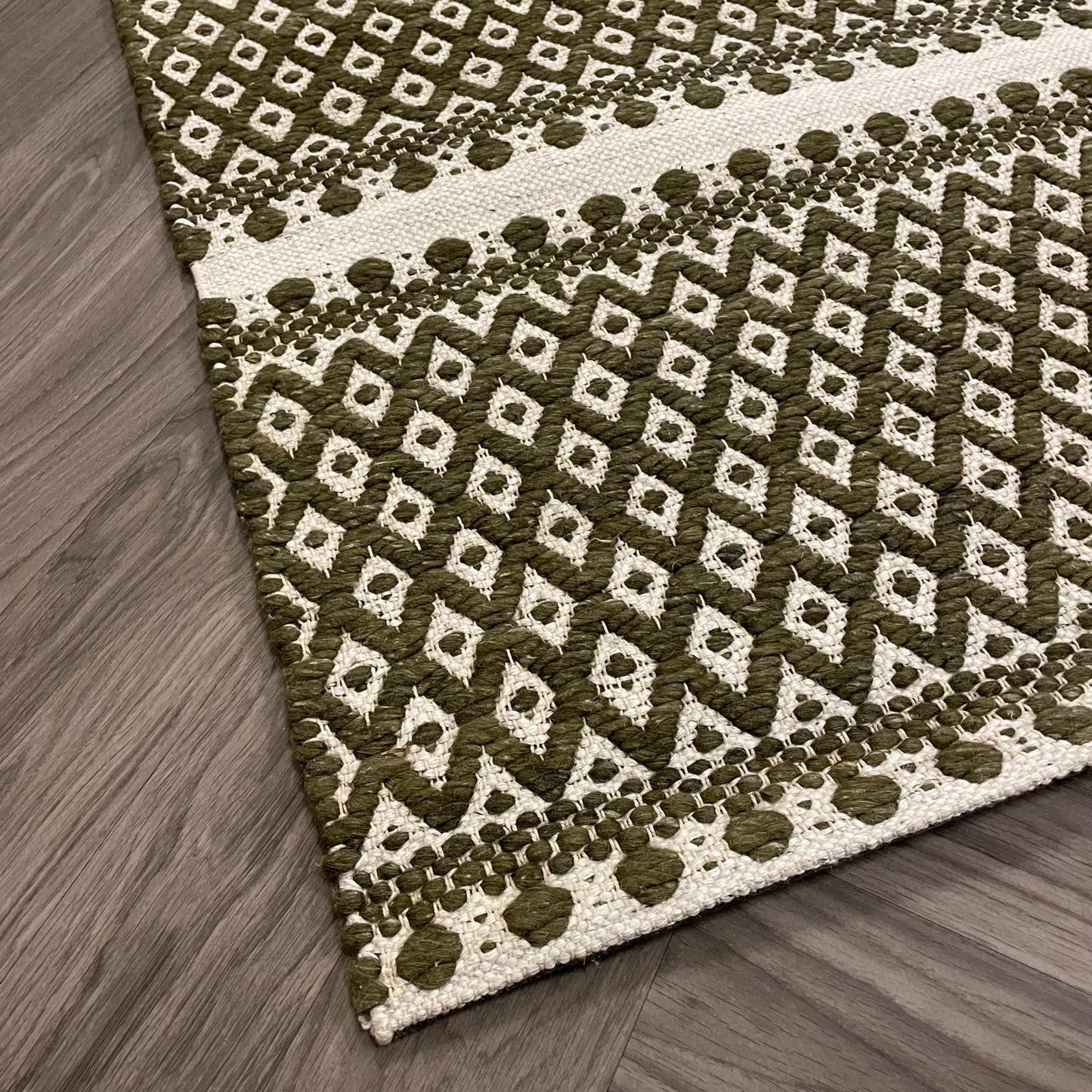 Brinker Saint Army Green Vloerkleed - 170x230cm