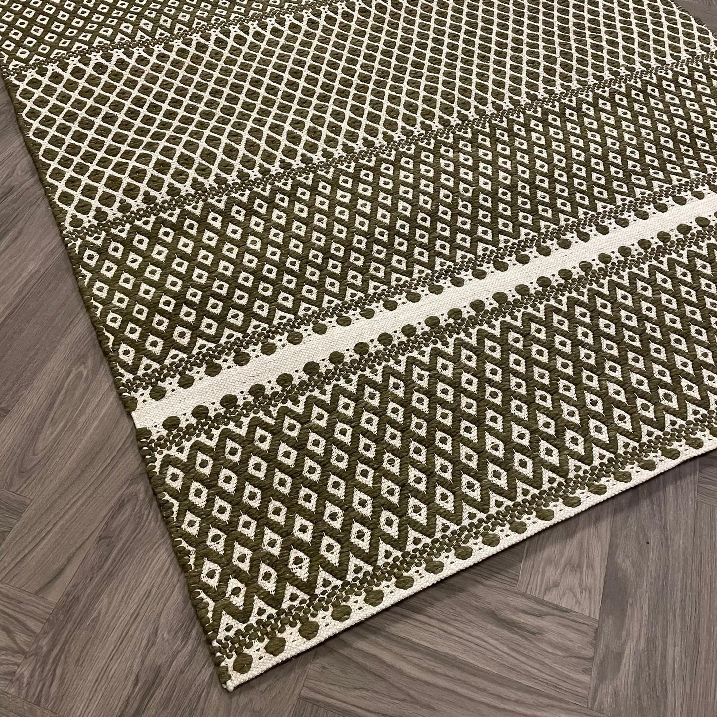 Brinker Saint Army Green Vloerkleed - 170x230cm