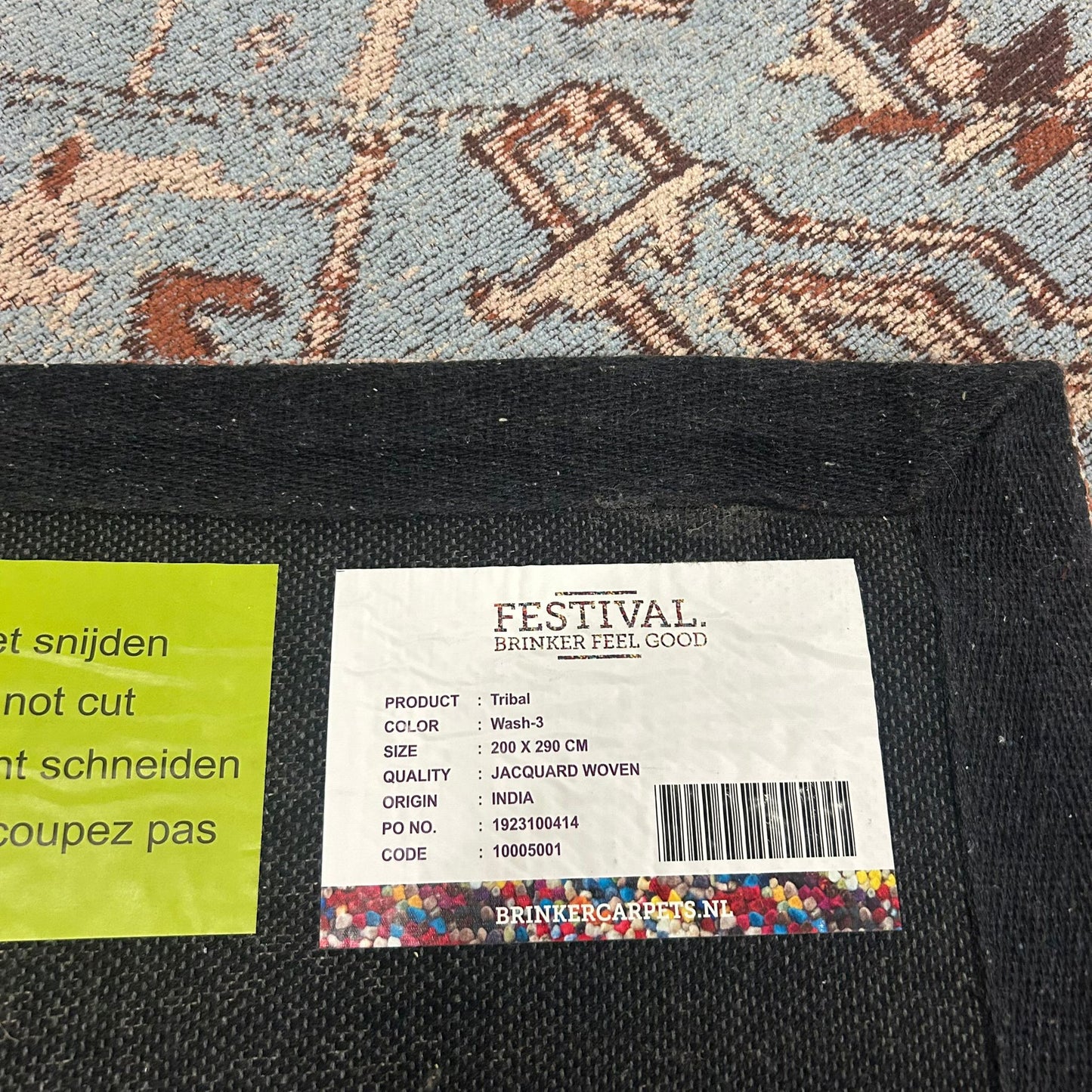 Brinker Tribal Wash 3 - 200x290cm