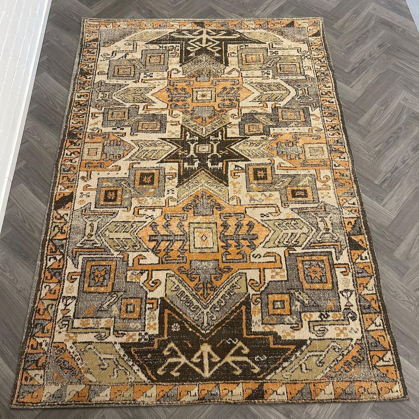 Brinker Aura Rust Multi - 200x290cm
