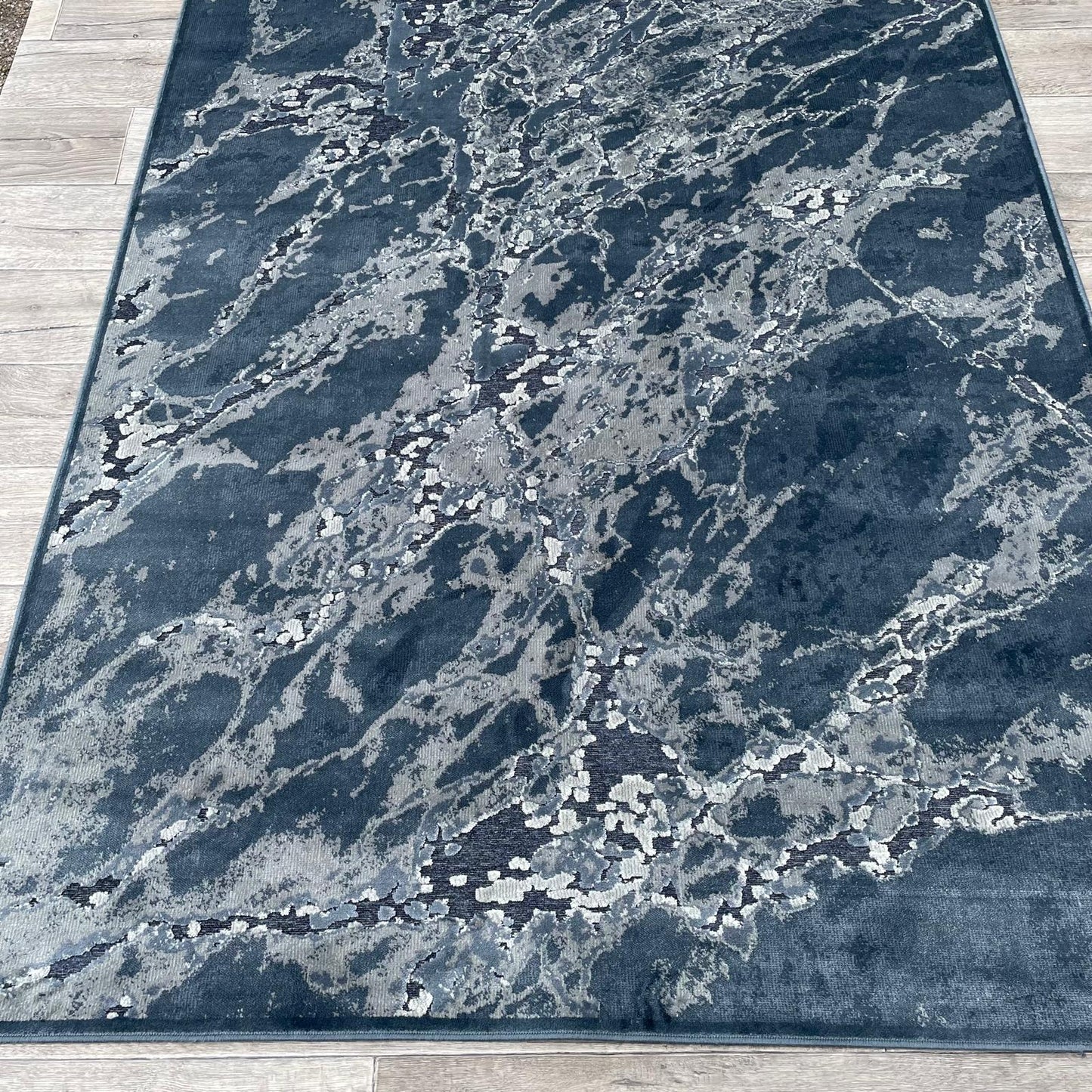 Brinker Onyx Dessin Blue Vloerkleed - 160x230cm