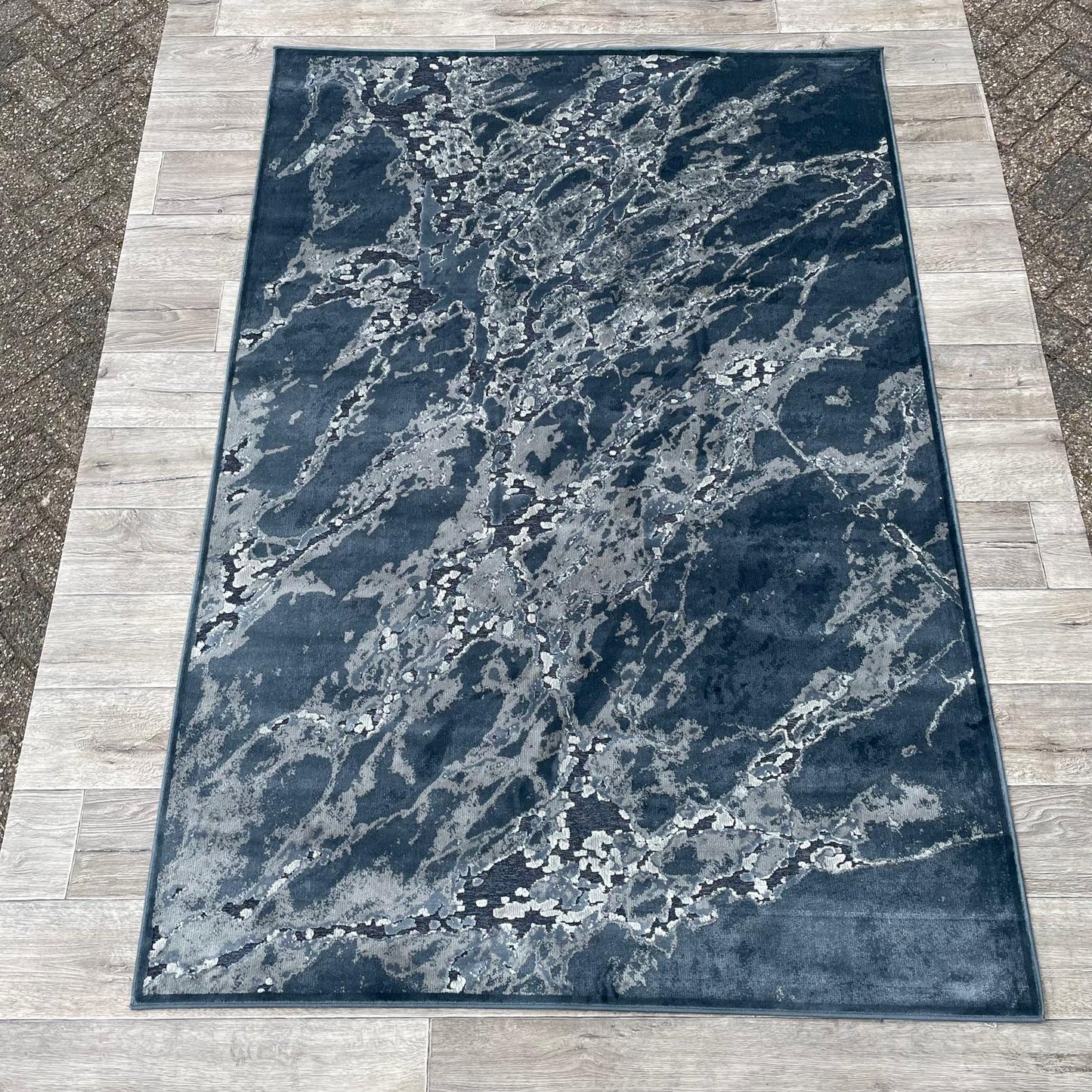 Brinker Onyx Dessin Blue Vloerkleed - 160x230cm