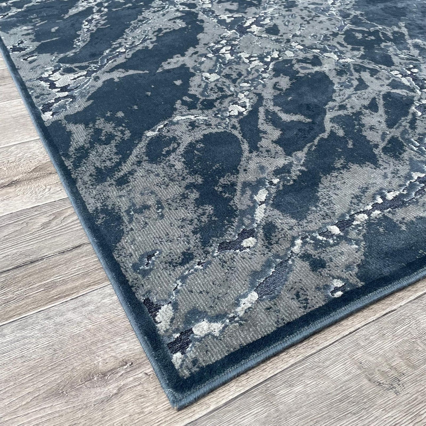 Brinker Onyx Dessin Blue Vloerkleed - 160x230cm
