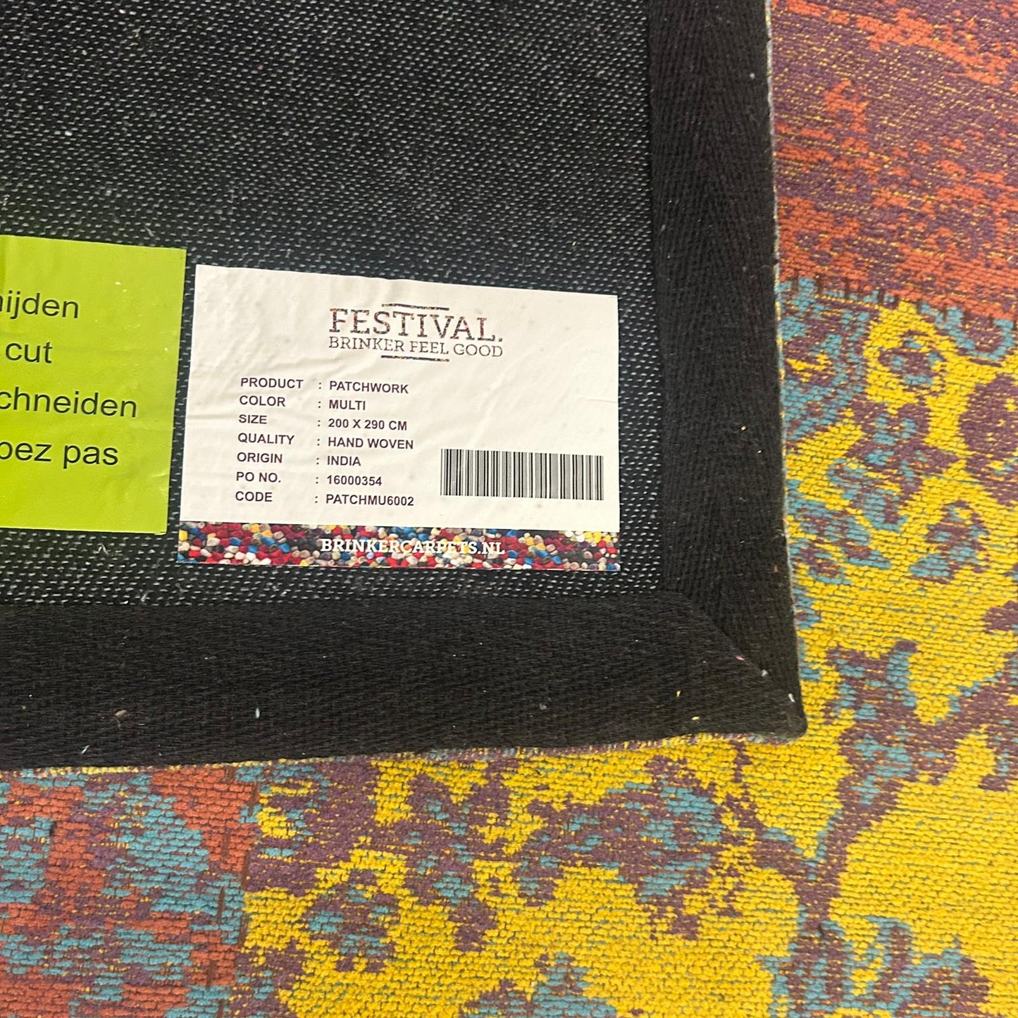 Brinker Patchwork Multi - 200x290cm