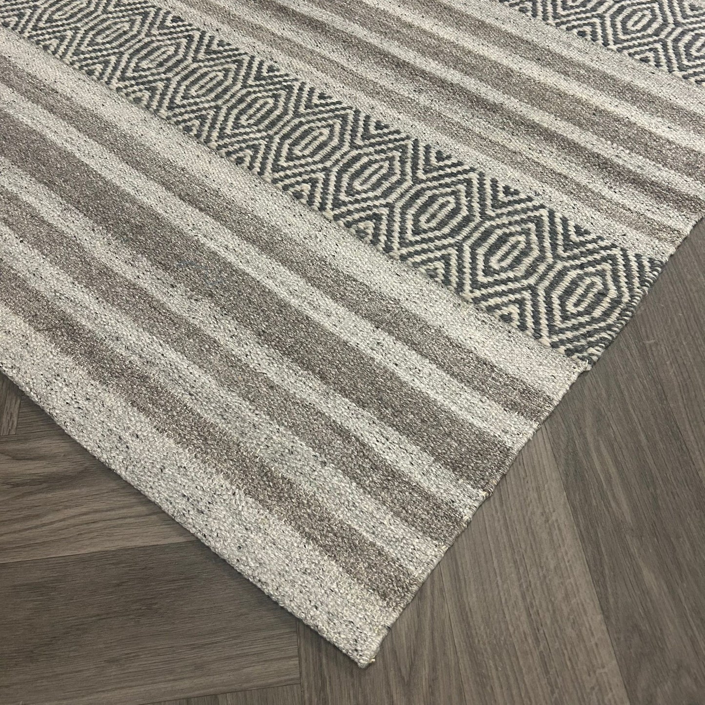 Brinker Rain Grey Vloerkleed - 200x290cm