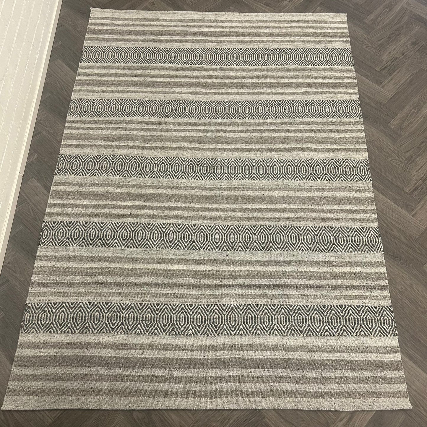 Brinker Rain Grey Vloerkleed - 200x290cm