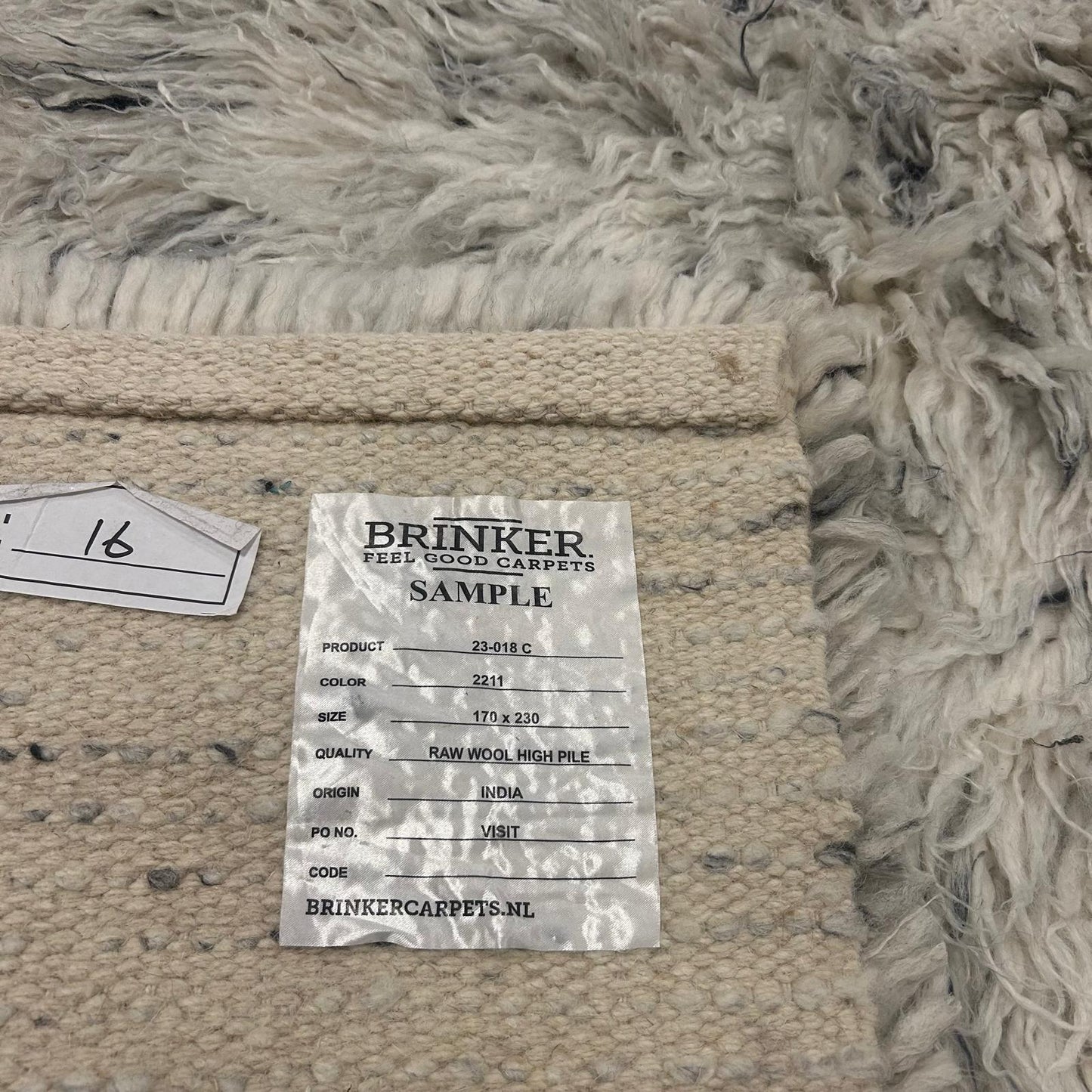 Brinker - Raw Wool - 2211 - 170x230cm