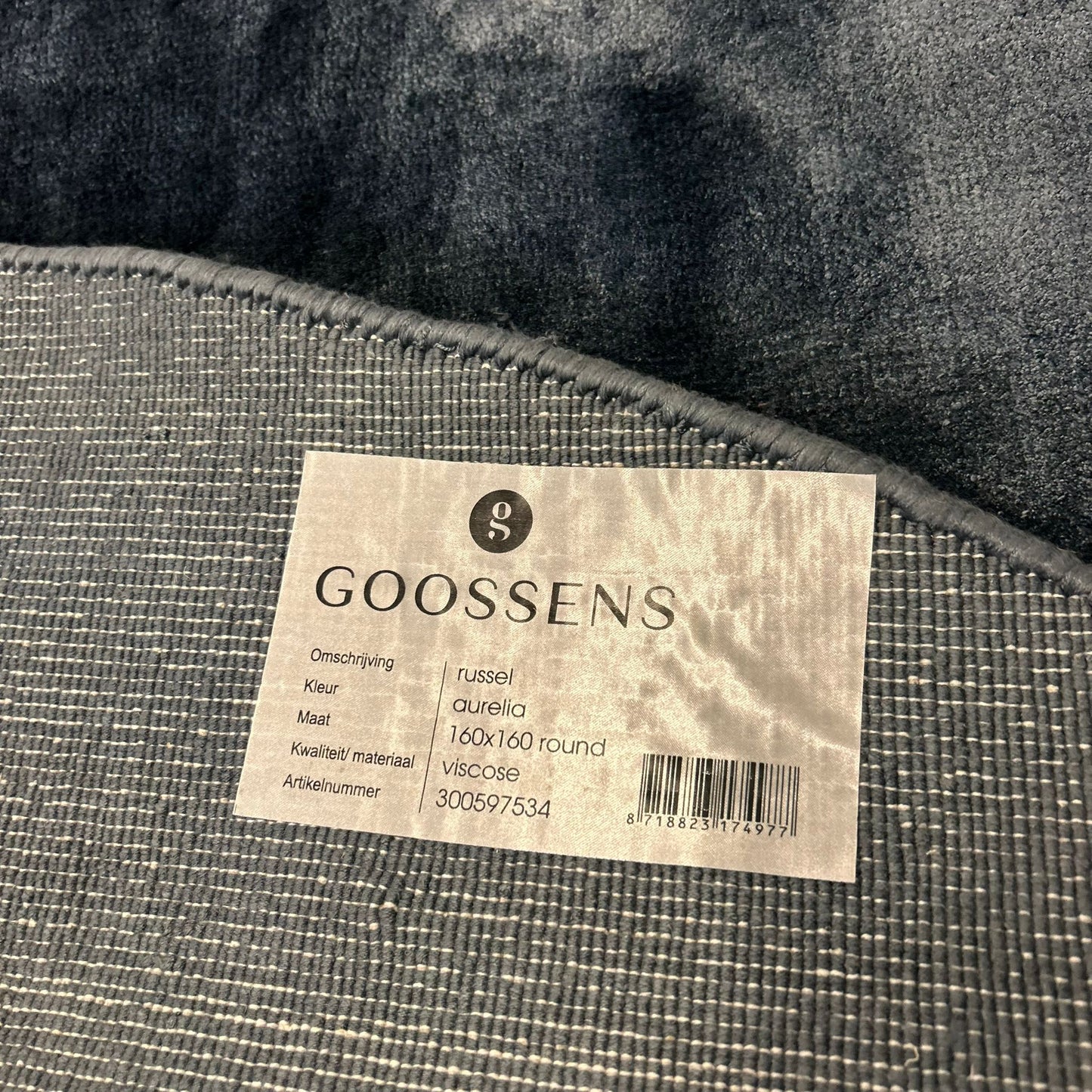 Brinker Goossens Russel Aurelia Vloerkleed - 160x160cm