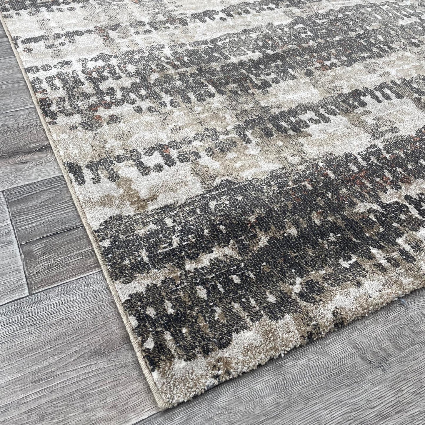 Brinker Touch Tara 106 Brown Stone Ivory Vloerkleed - 160x230cm