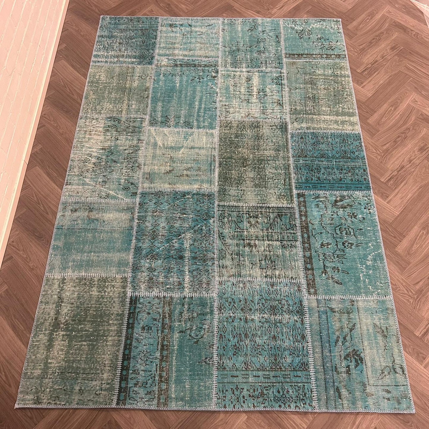 Brinker Vintage Turquoise Vloerkleed - 200x300cm