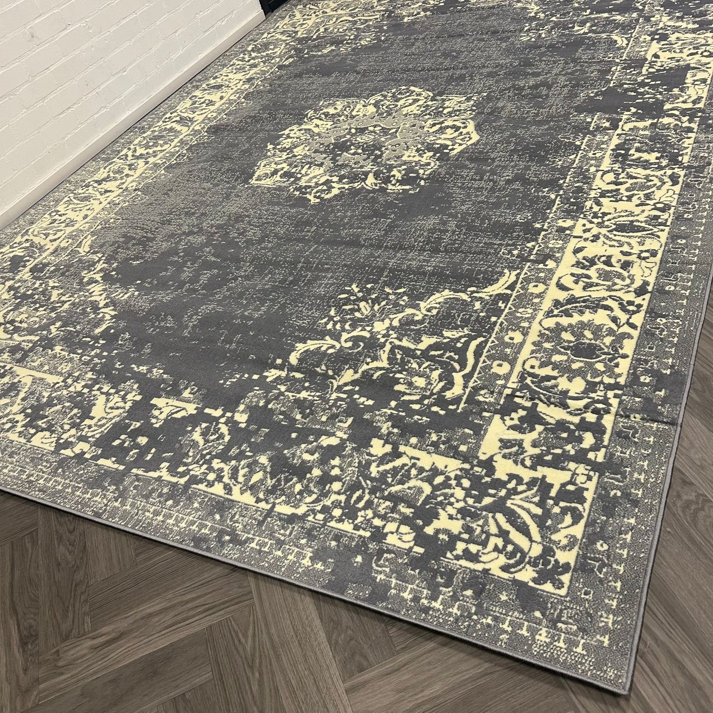 Brinker Wow Classic Grey Vloerkleed - 280x380cm