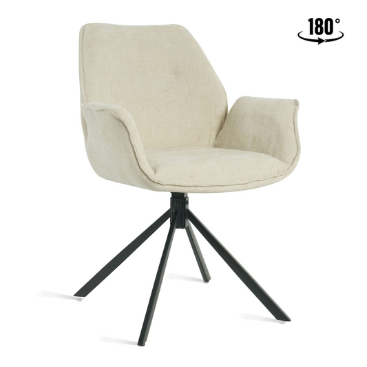 Eetkamerstoel Lenny - Beige