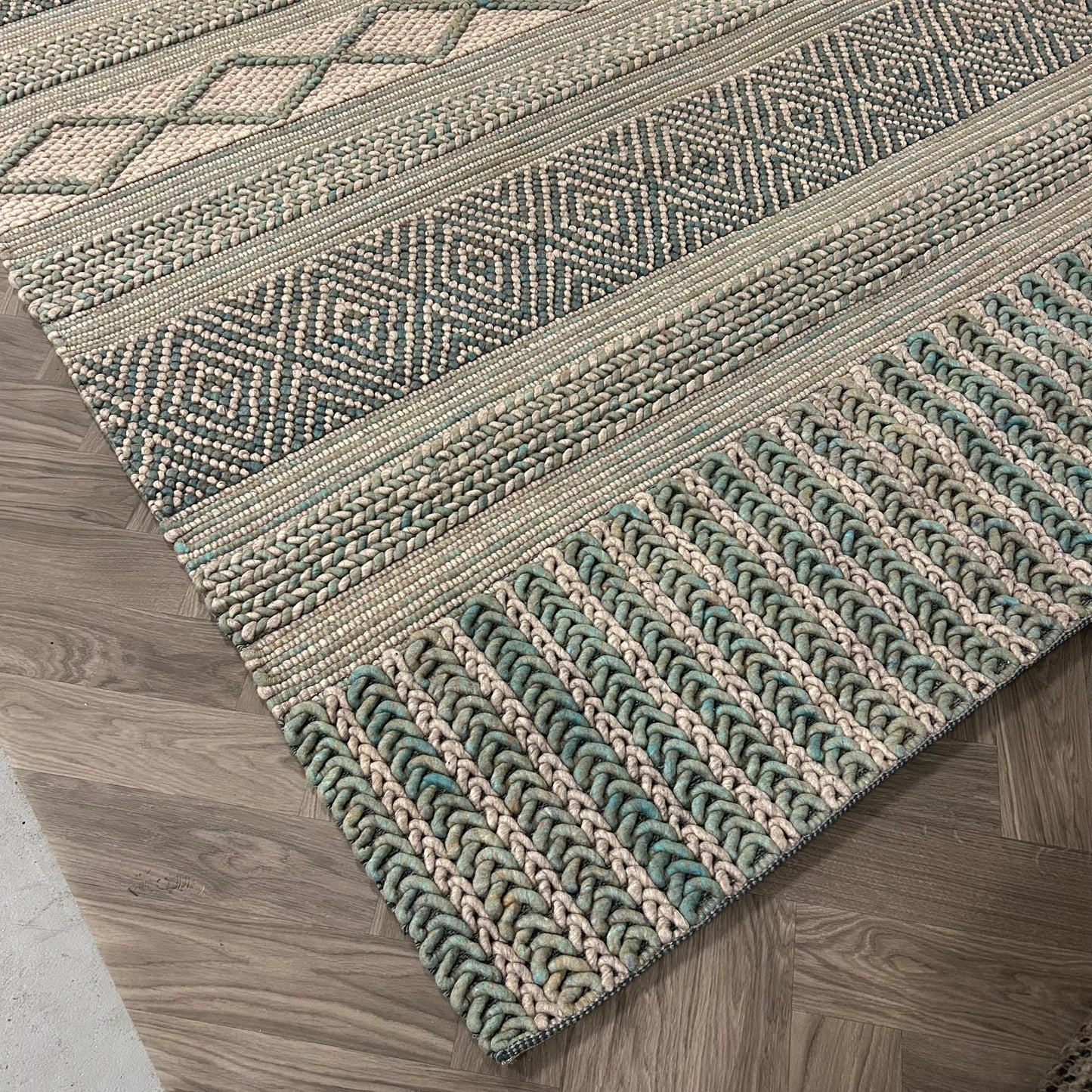 Brinker Marrakech 400 (groen) Vloerkleed - 240x340cm