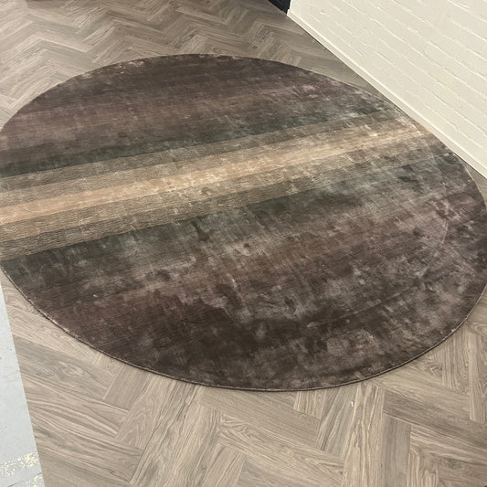 Brinker Varrayon Brown Vloerkleed - 300x300cm