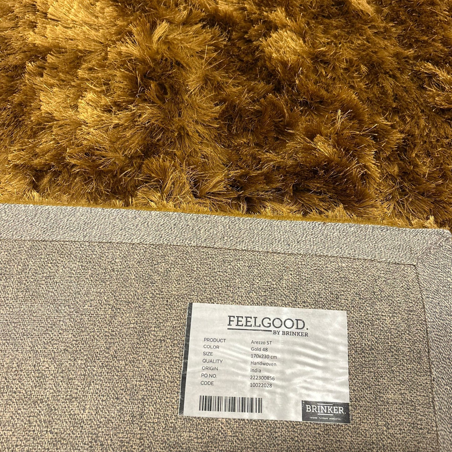 Brinker Arezzo ST Gold 048 Vloerkleed - 170x230cm