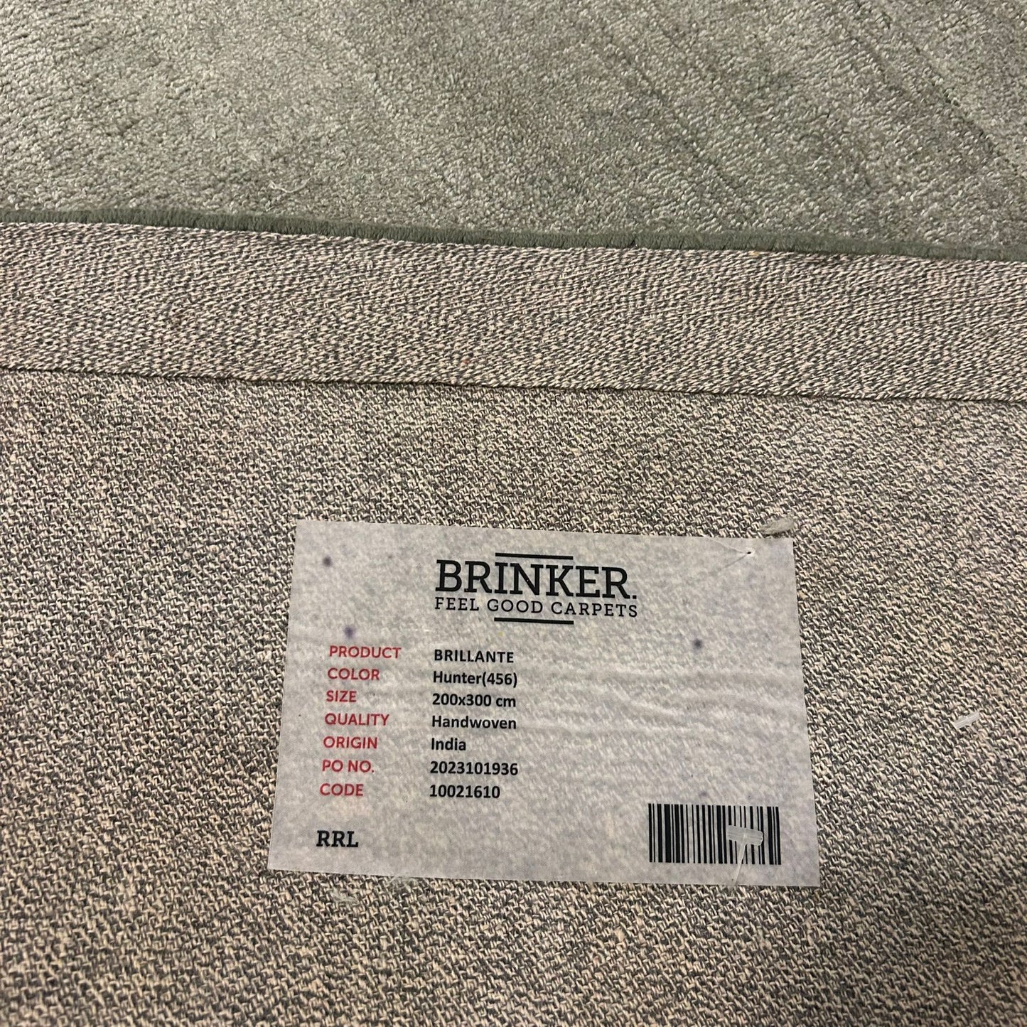 Brinker Brillante Hunter 456 Vloerkleed - 200x300cm