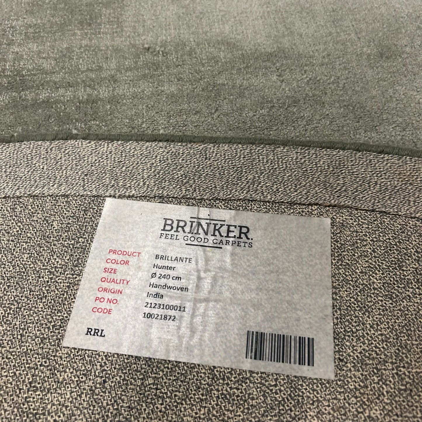 Brinker Brillante Hunter - 240x240cm