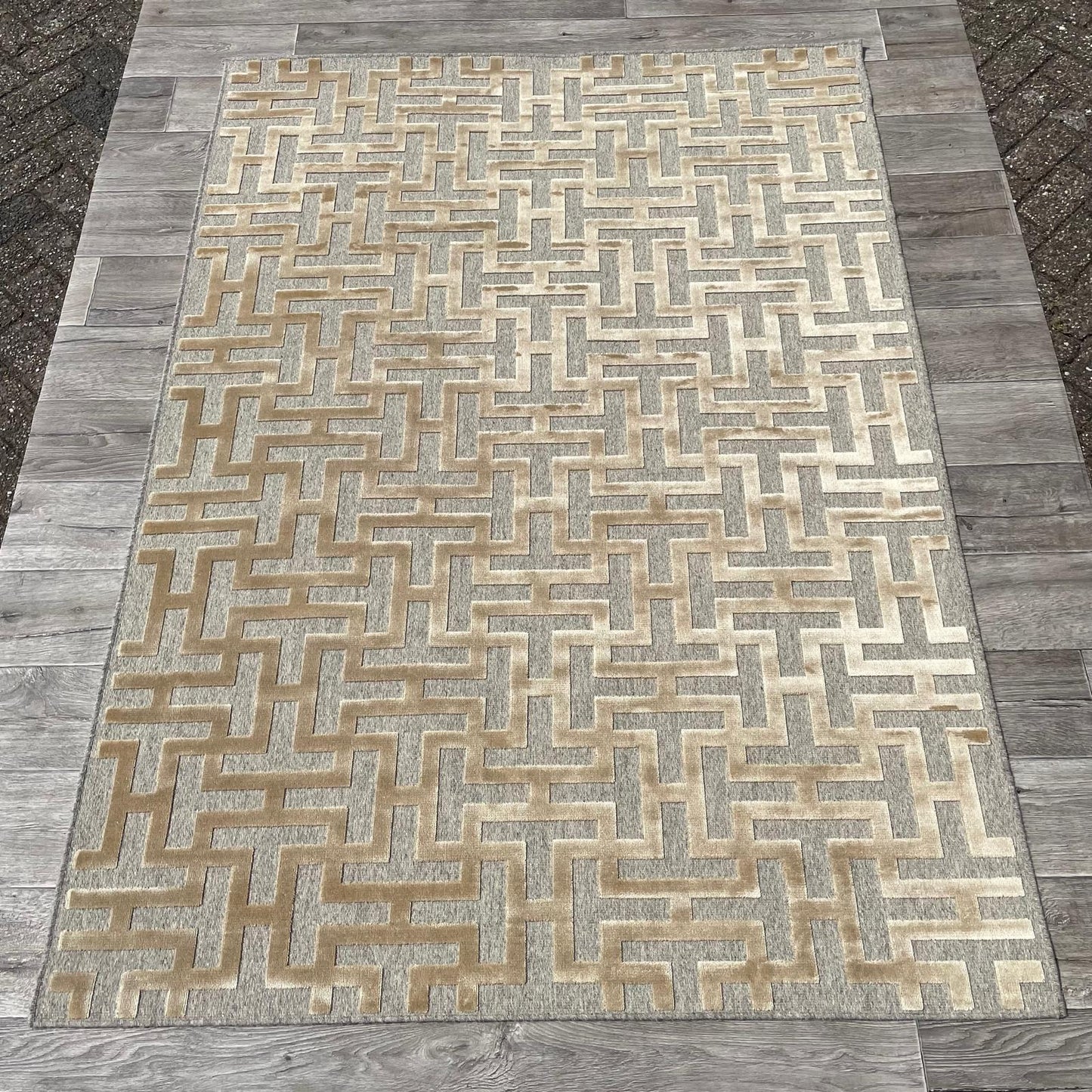 Brinker Chiara Mustard Vloerkleed - 160x230cm
