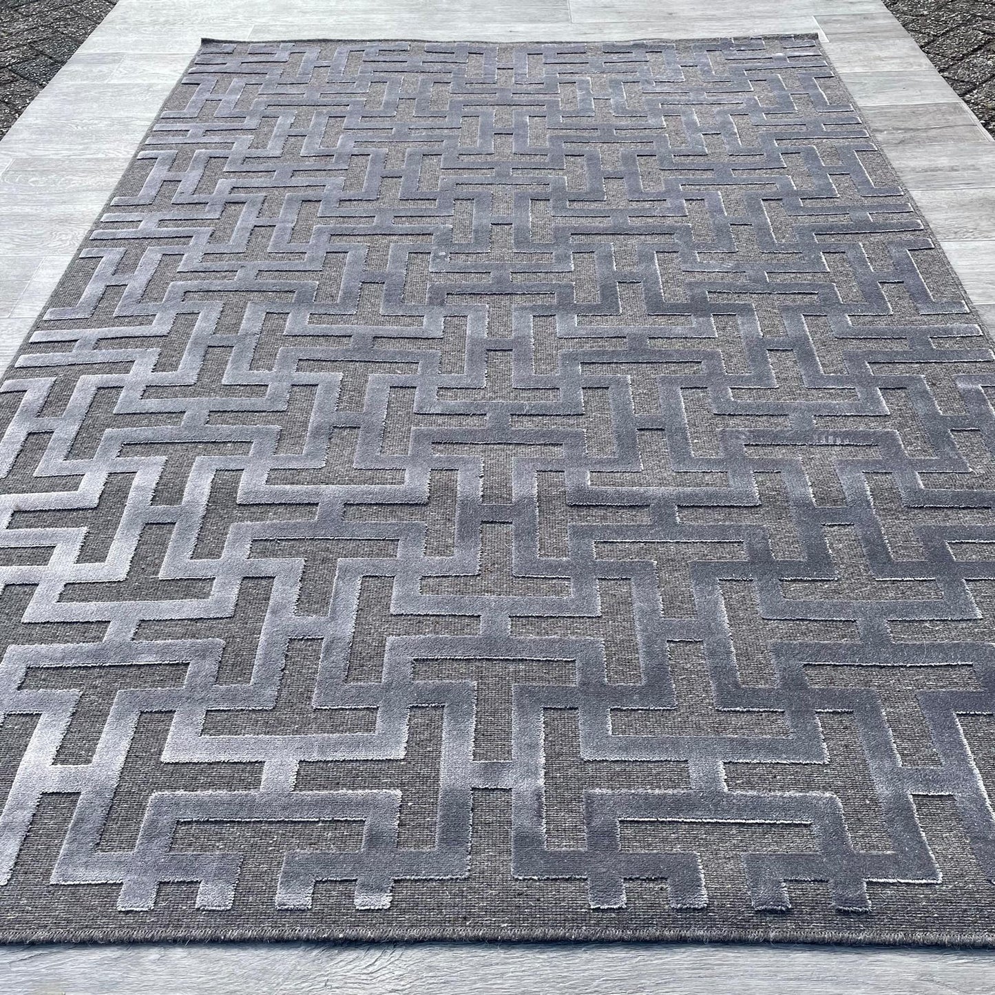 Brinker Chiara Steal Vloerkleed - 160x230cm
