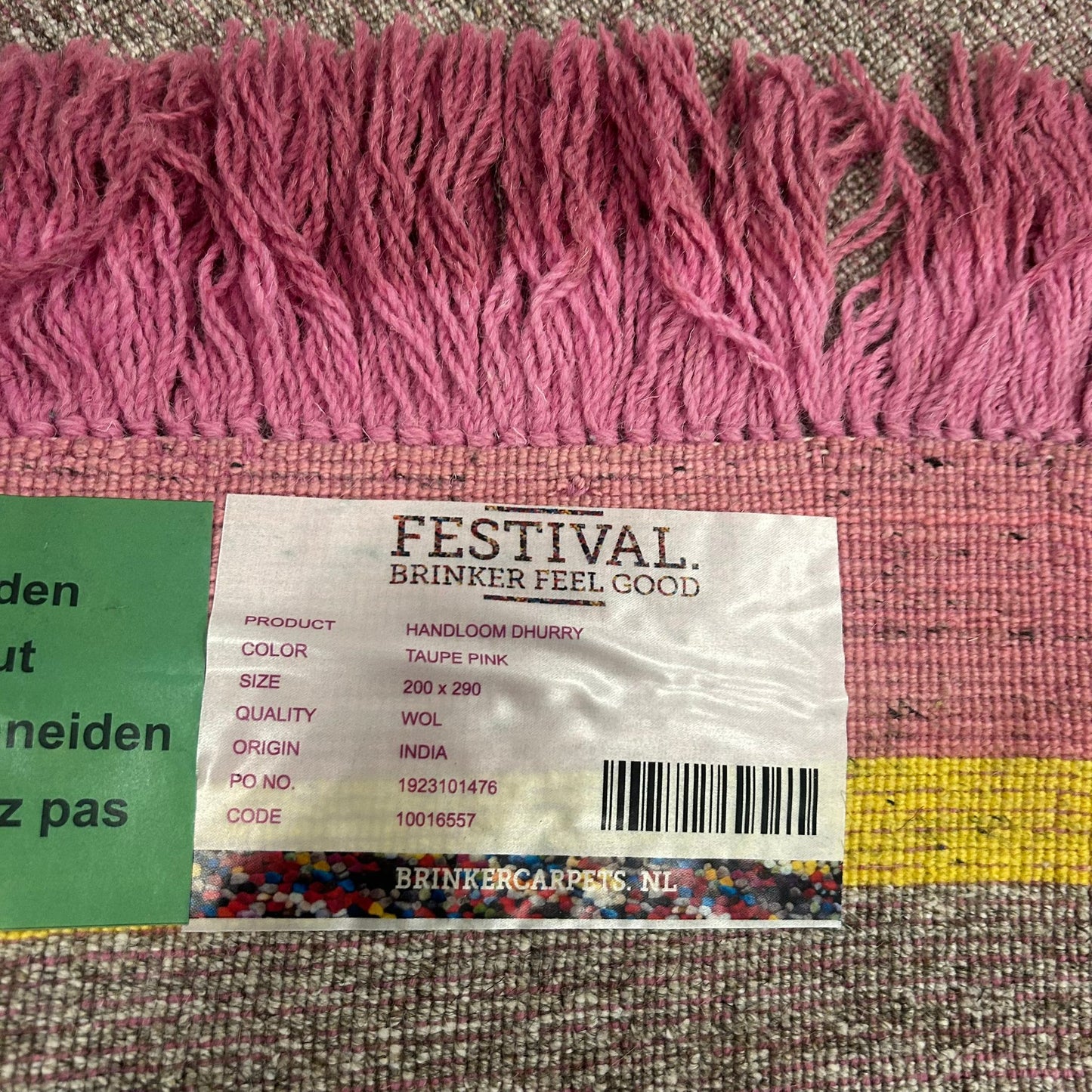 Brinker Decor Pink Vloerkleed - 200x290cm