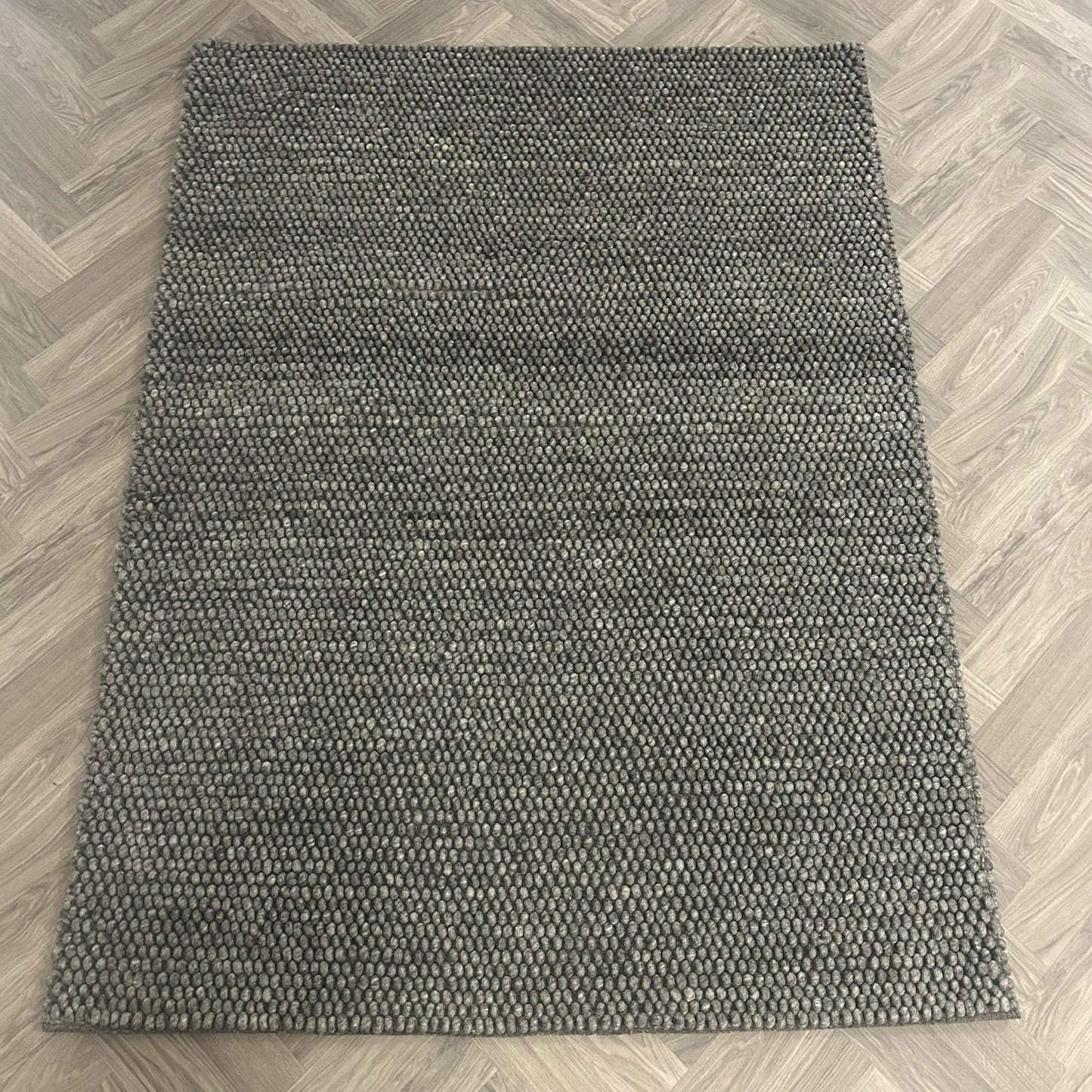 Brinker Goossens Sebas Donkergrijs Vloerkleed - 170x230cm