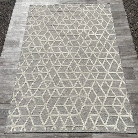 Brinker Graphix Dessin 826 Beige Off White Vloerkleed - 160x230cm
