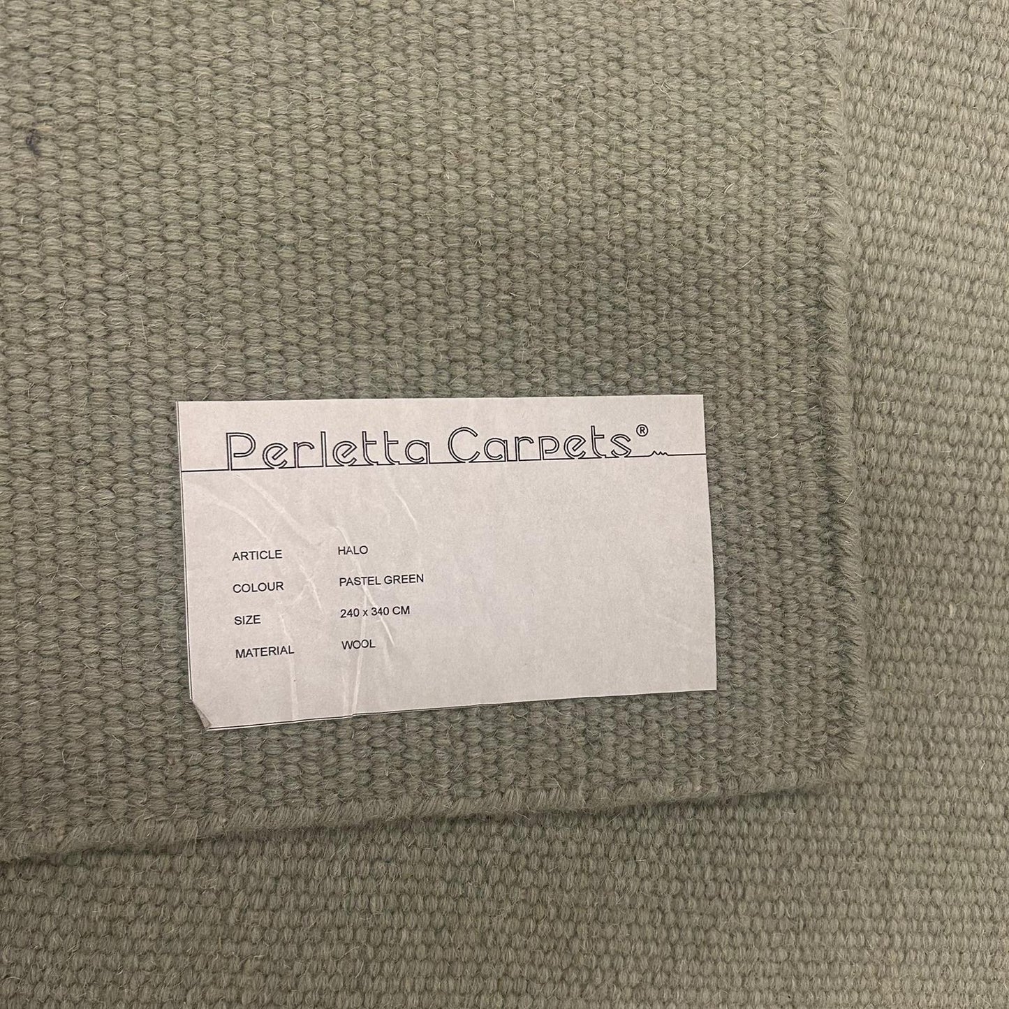 Perletta Carpets Halo Pastel Green Vloerkleed - 240x340cm