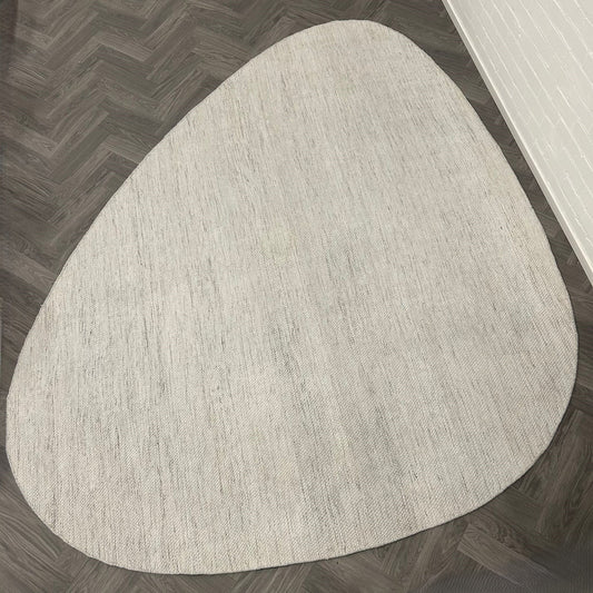 Montel Circulair Ivory Stone Vloerkleed - 320x280cm