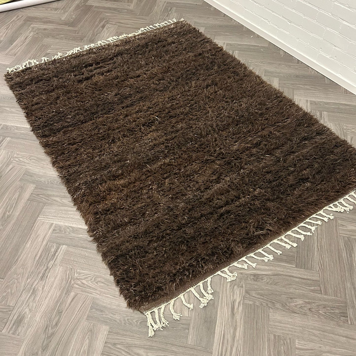 Brinker Afghano Brown Vloerkleed - 200x300cm