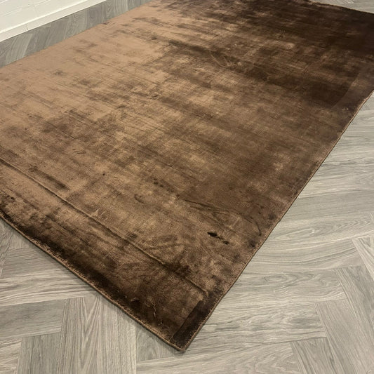 Brinker  Goossens Russel Coffee Vloerkleed - 200x300cm