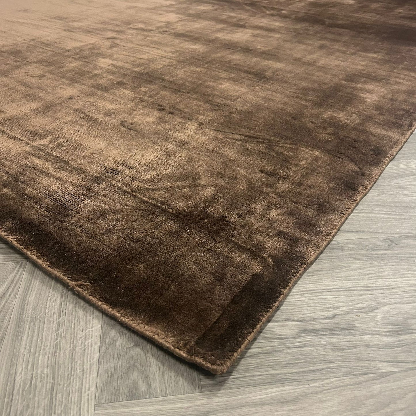 Brinker  Goossens Russel Coffee Vloerkleed - 200x300cm
