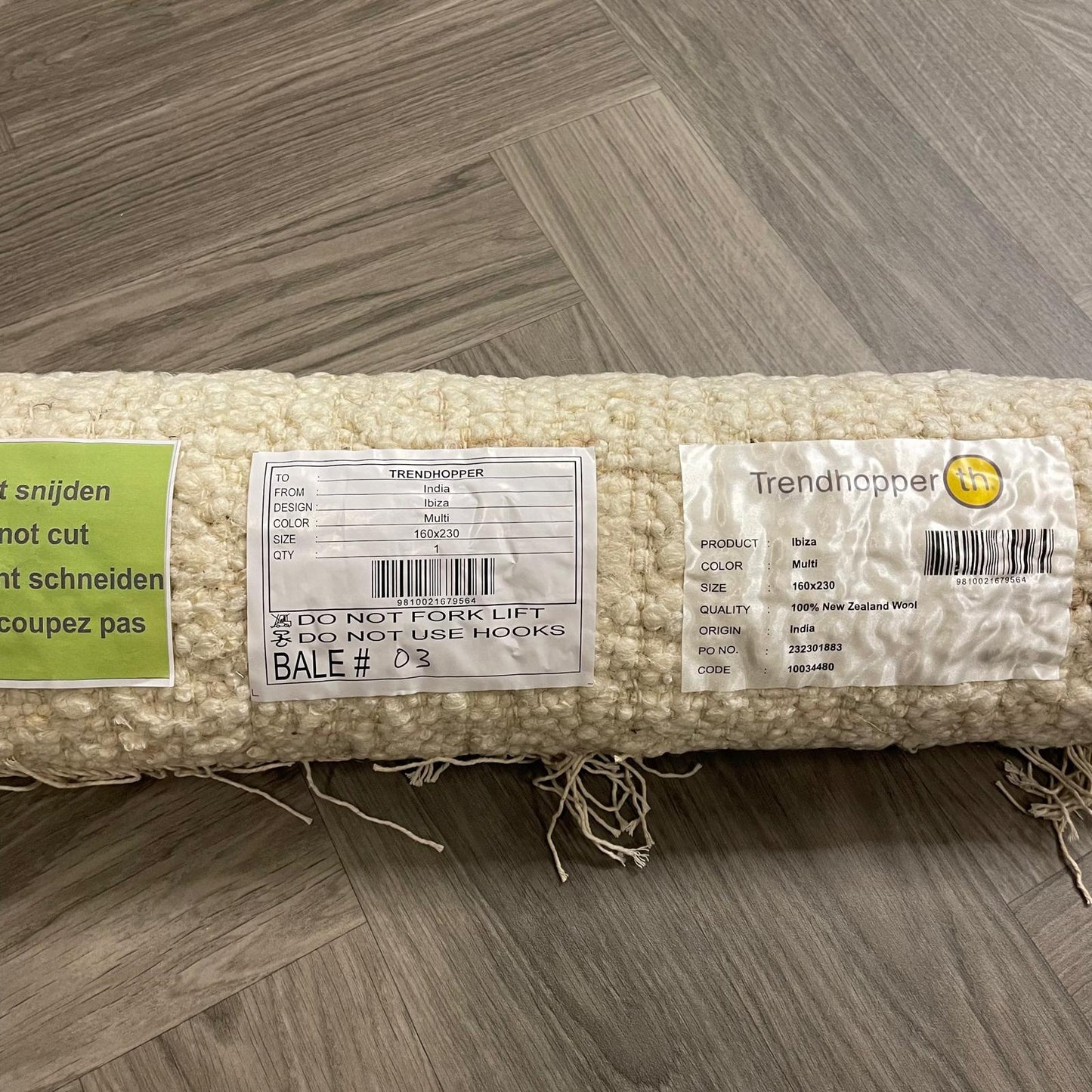 Brinker Carpets Ibiza Multi Vloerkleed - 160x230cm