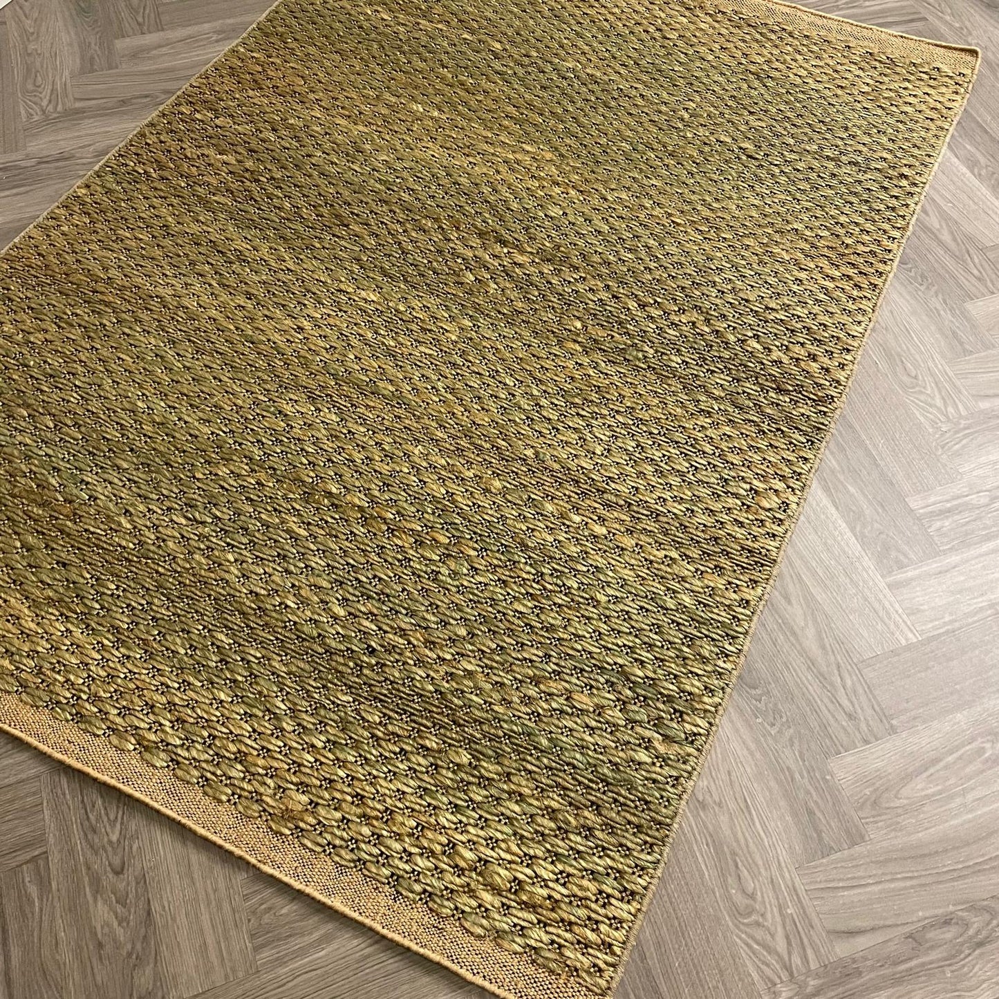 Brinker Carpets Jute Crowd Forest Green Vloerkleed - 160x230cm