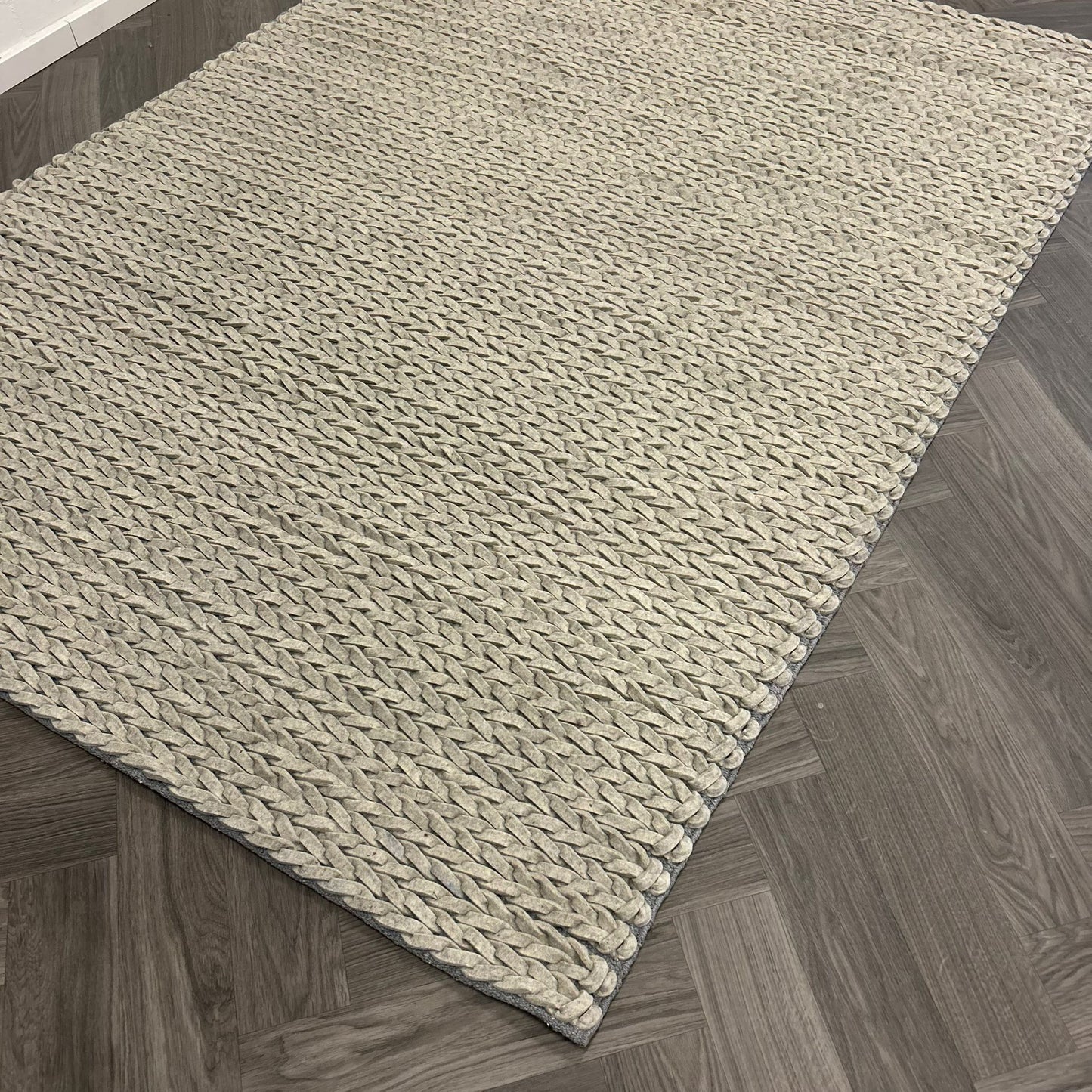 Brinker Kabel Grey Vloerkleed - 170x230cm