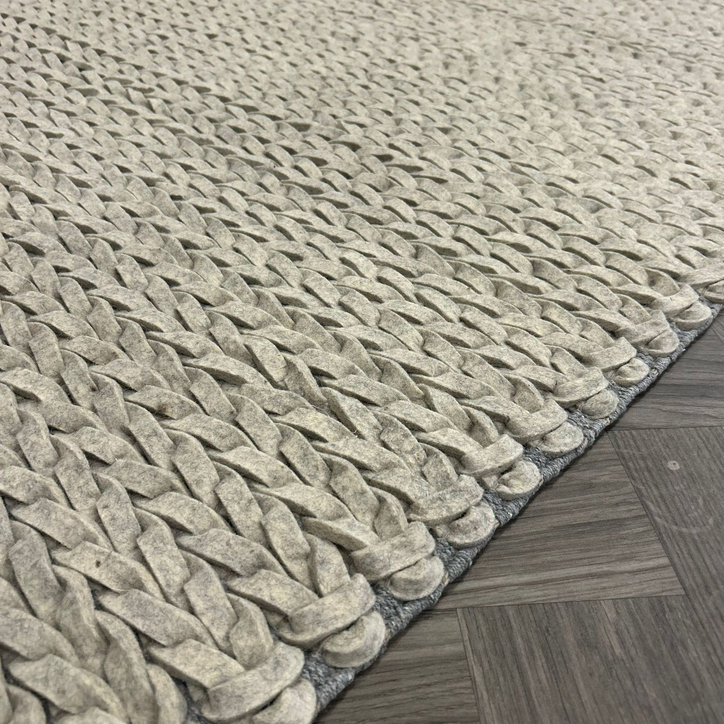 Brinker Kabel Grey Vloerkleed - 170x230cm