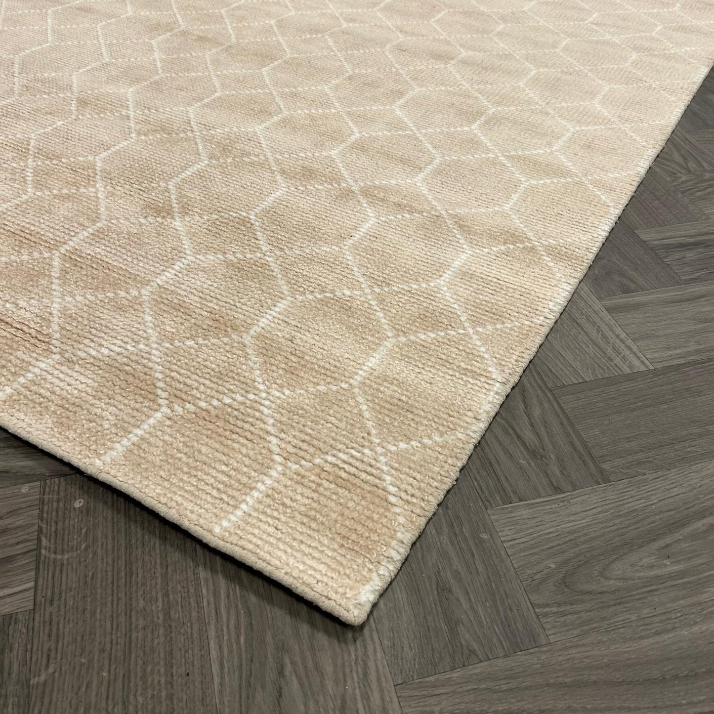Brinker Laatz Champagne Vloerkleed - 170x230cm