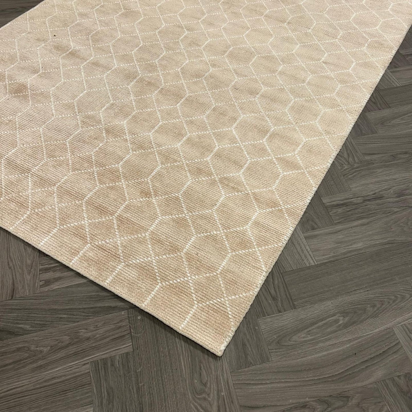 Brinker Laatz Champagne Vloerkleed - 170x230cm
