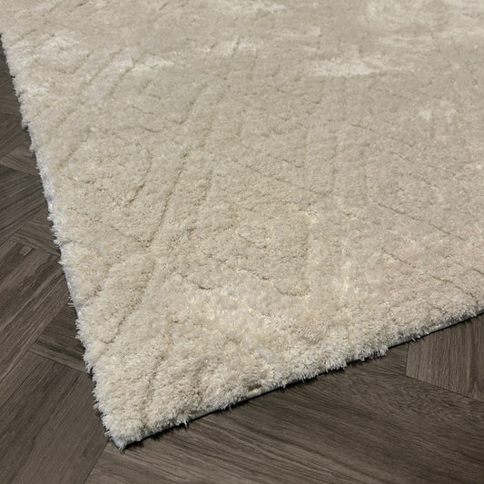 Rhombus - White - 160x230cm
