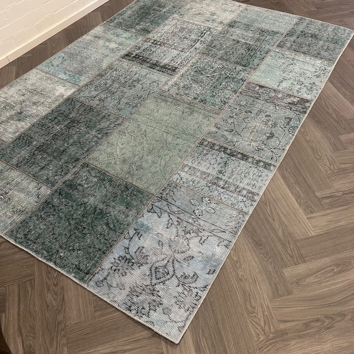 Brinker Estate Patchwork Green/Blue - 190x290cm
