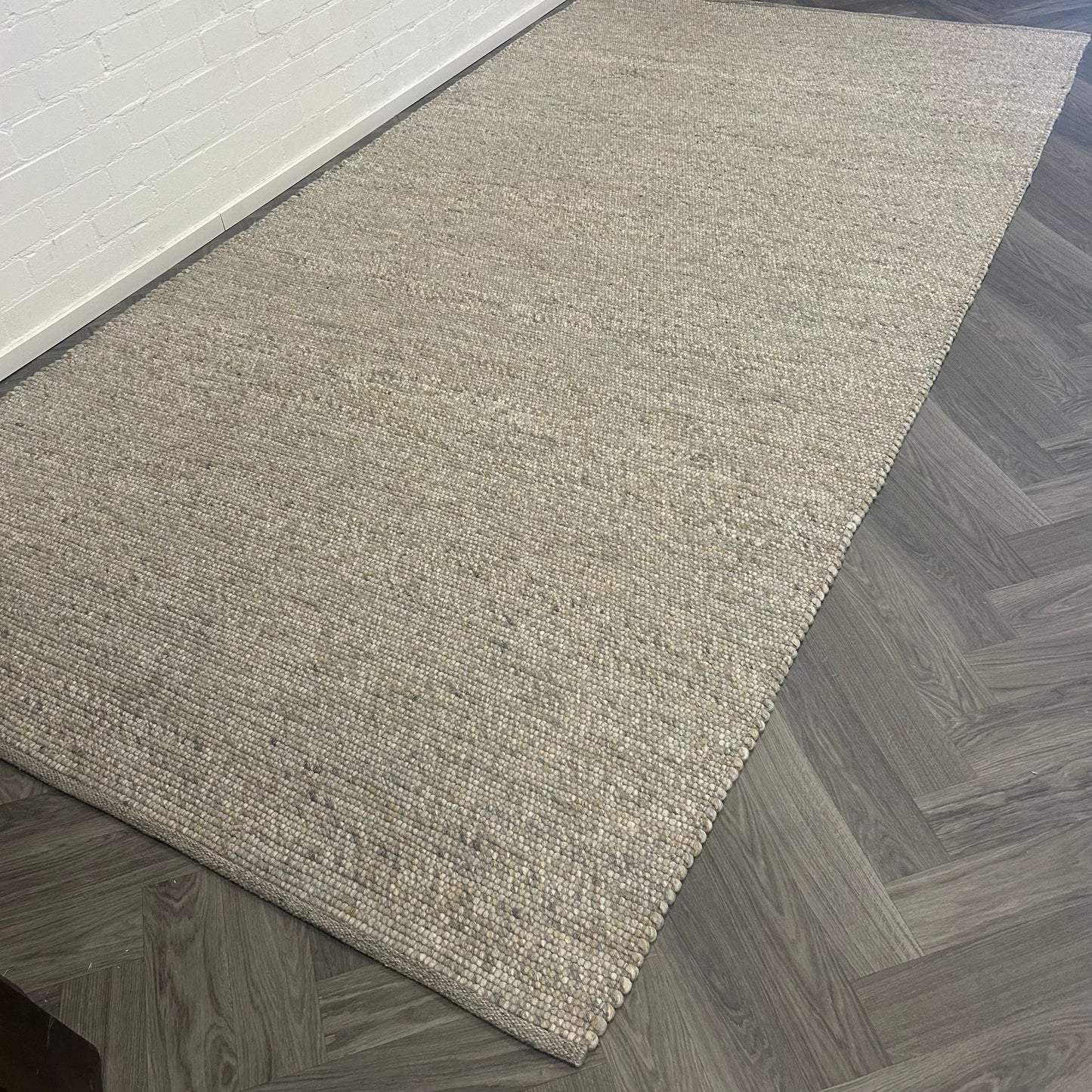 Brinker Verona Munro 125 Donker Beige Vloerkleed - 200x400cm