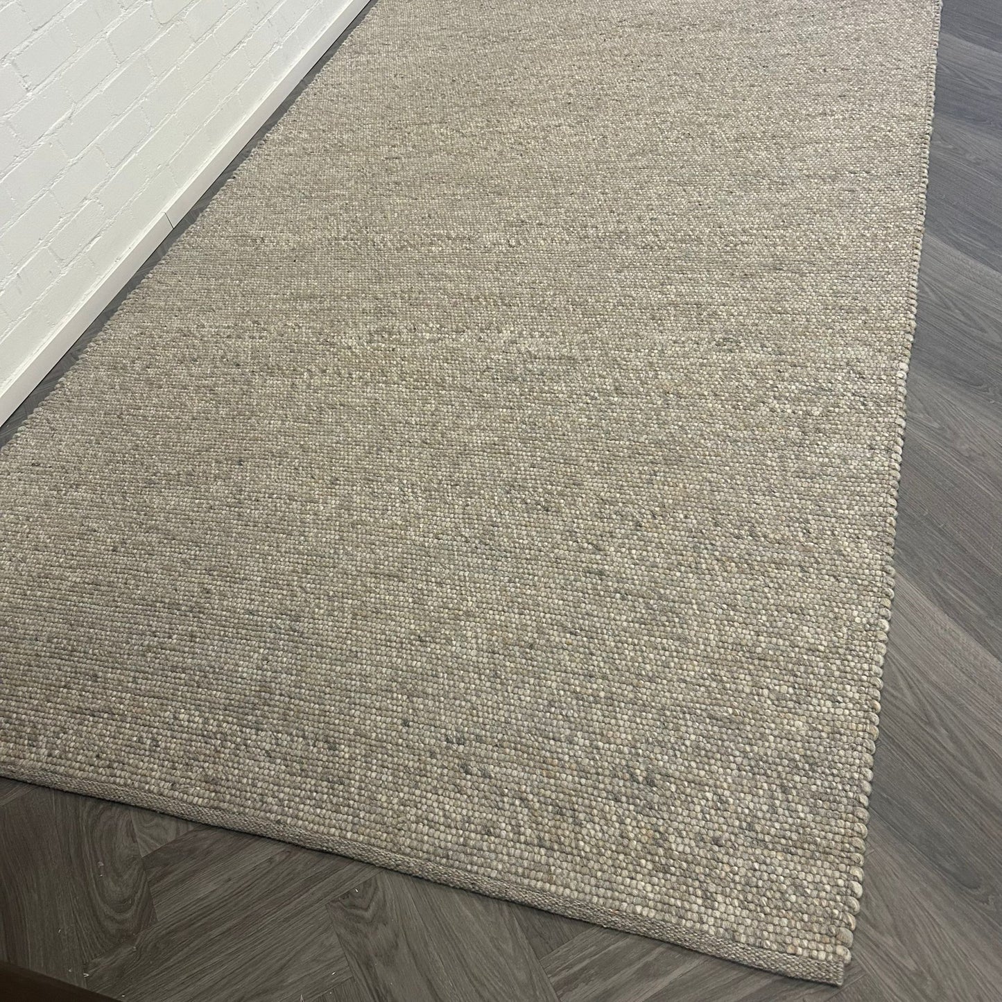 Brinker Verona Munro 125 Donker Beige Vloerkleed - 200x400cm