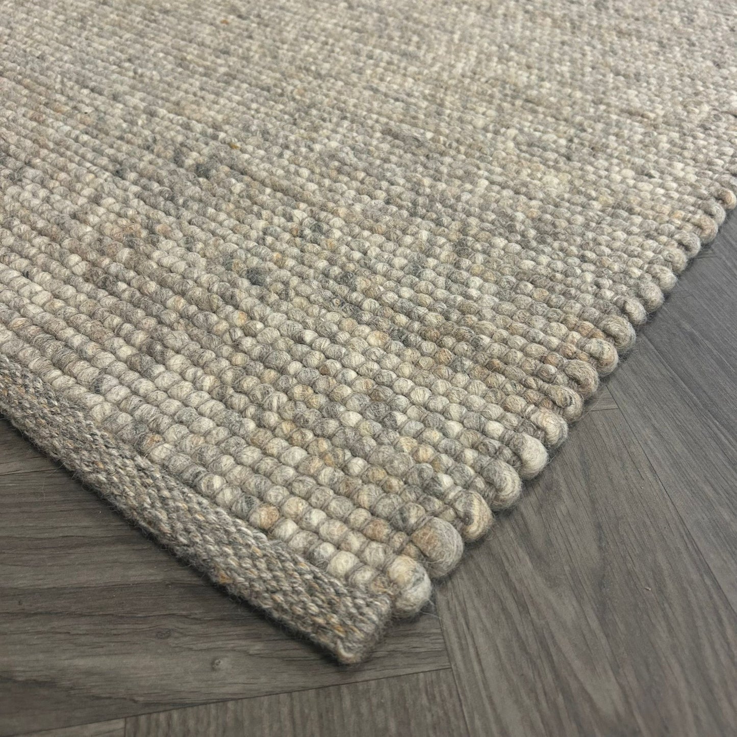 Brinker Verona Munro 125 Donker Beige Vloerkleed - 200x400cm