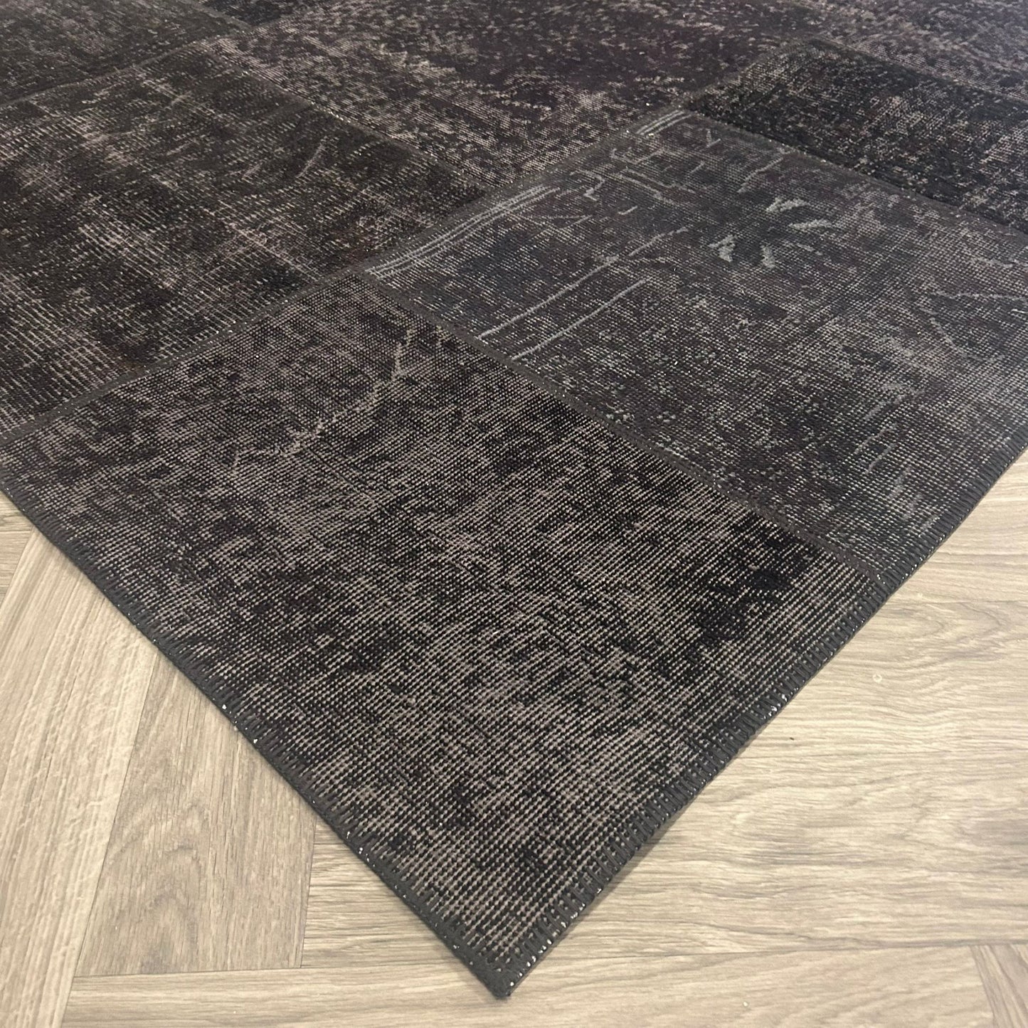 Brinker Vintage Black Vloerkleed - 240x240cm